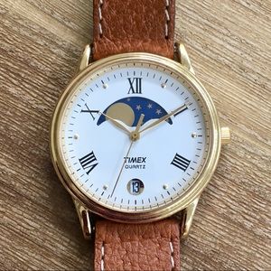 timex women's moonphase watch